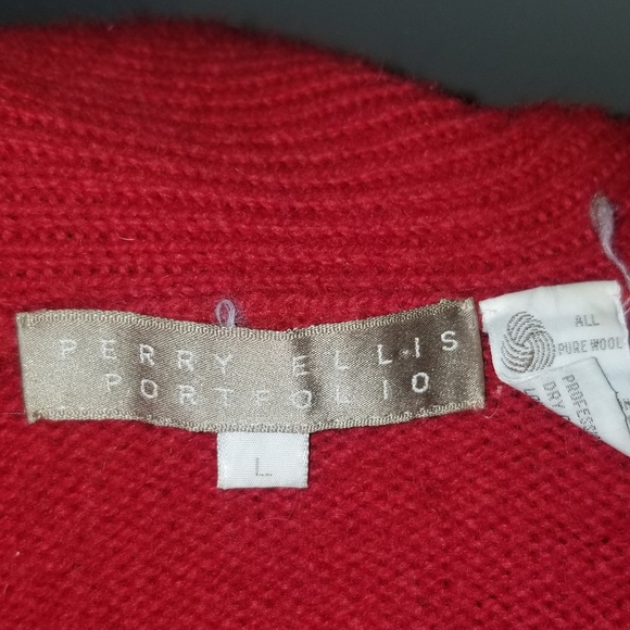 Perry Ellis Portfolio Wool sweater - Picture 4 of 5